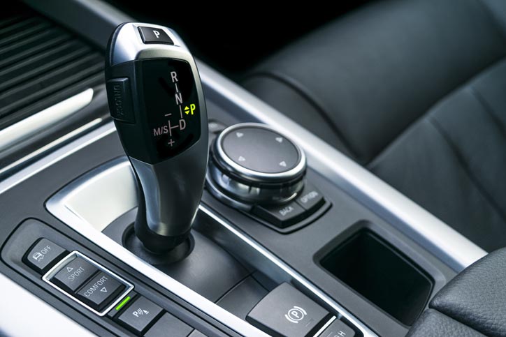 Automatic Gear Stick In Car