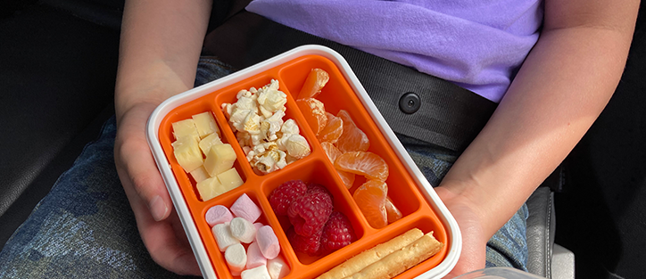 Prepare and pack some tasty snacks